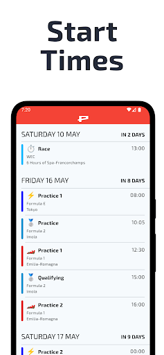 F1 Calendar: Pocket Pit Lane Screenshot 4 - AppWisp.com