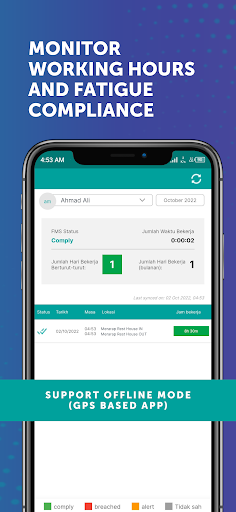 Remote Time Clock Screen 2