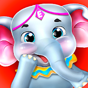 Baby Elephant - Circus Flying & Dancing Star!
