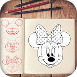 Learn to Draw Mickeu and Mouse icon