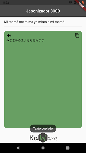 Android application Japonizador 3000 screenshort