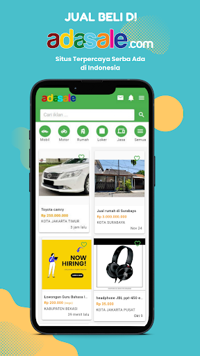 Android application Adasale screenshort