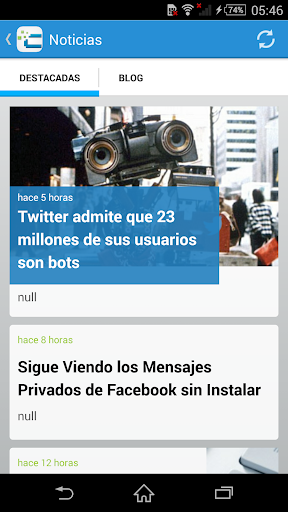 Compudemano App Screen 2