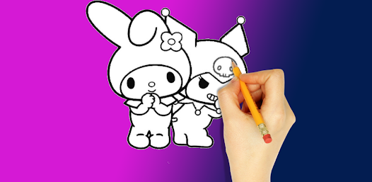 Kuromi Coloring Book 2 APK + Мод (Unlimited money) за Android
