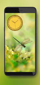 Dragonflies Clock 1.2 APK + Mod (Unlimited money) إلى عن على ذكري المظهر