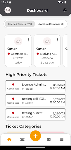 Android application Wizard One screenshort