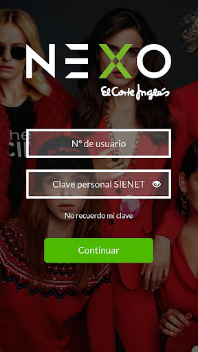 Android application NEXO, la app para empleados de screenshort