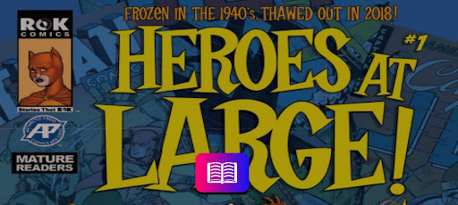 Android application Heroes At Large Issue 1 screenshort