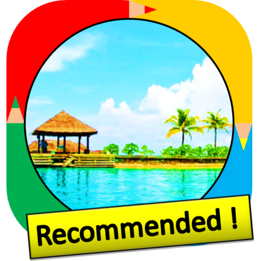Color by Number - summer logo