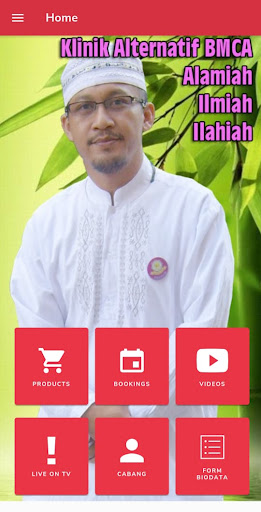 Android application Rumah Sehat BMCA screenshort