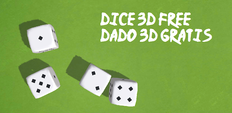 Dice 3D free - Dado 3D gratis