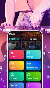 Audio Editor - DJ Music Mixer