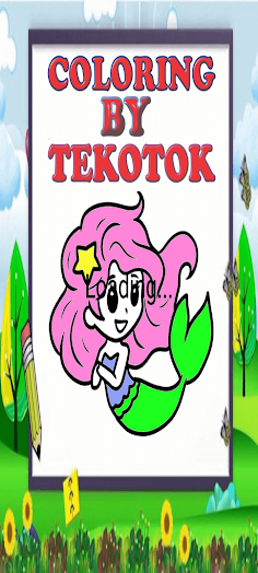 Little Mermaid Coloring - Screenshot 1