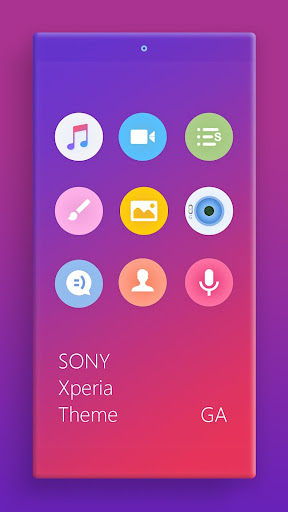 i XPERIA Theme | OS Style X Screen 2