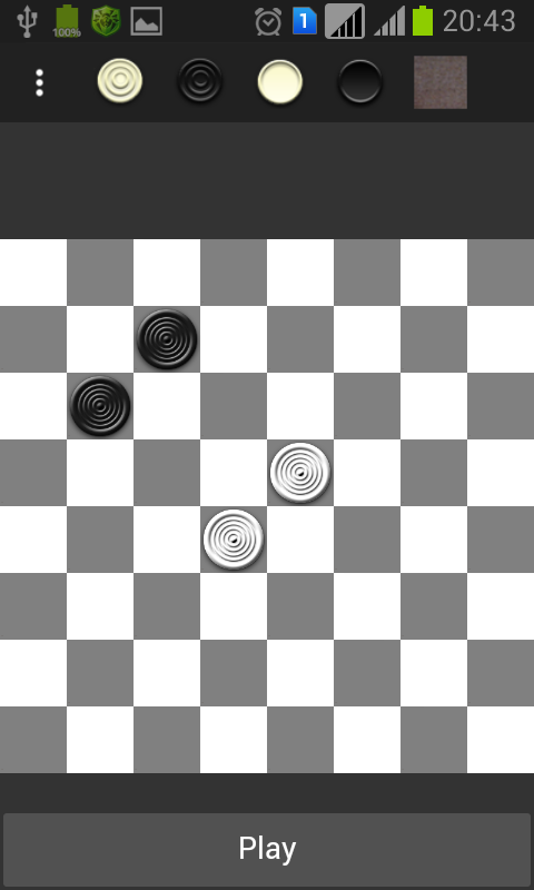 Android application Russian checkers screenshort