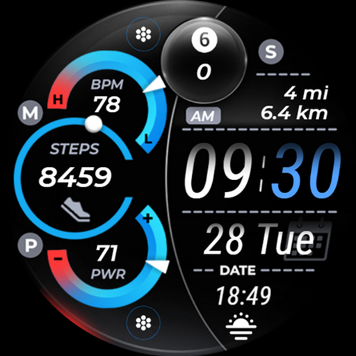 Digital Watch Face - OMG 142 screenshot 26