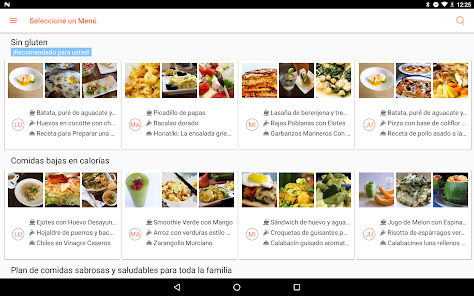 Screenshot 6 Recetas Calendario android