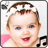 Funny baby sounds icon