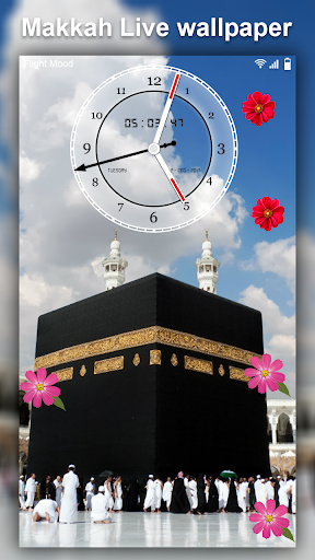 Makkah Clock Live Wallpaper HD Screen 2