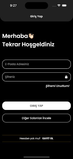 Android application GymProt screenshort