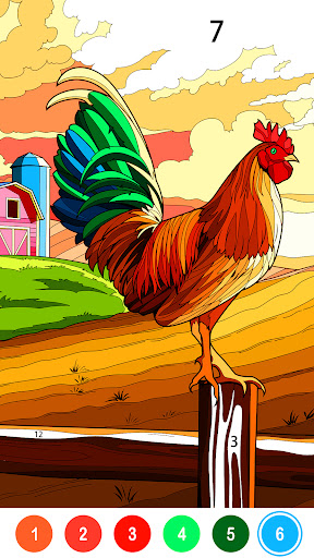 ColorPlanet® Paint by Number - Puzzle - games