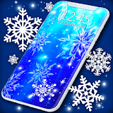 Snowflakes Live Wallpaper ❄️ Snow Stars Wallpapers icon