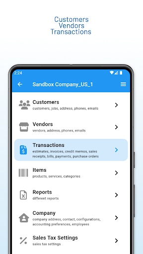 SierraBooks Invoices Screen 3