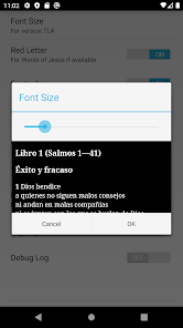 화면 캡처 8 La Biblia TLA Español android