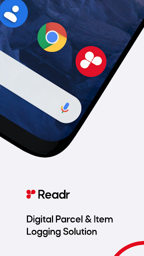 Android application Readr - Parcel & Asset Logging screenshort