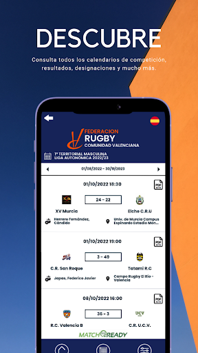 Rugby CV Screen 3