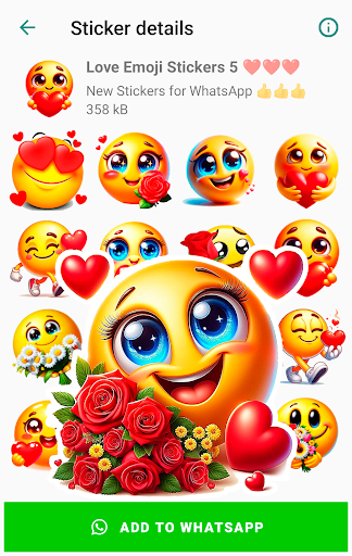 Emoji Stickers for WhatsApp screenshot 7