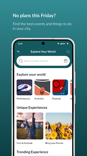 Android application Showpass screenshort