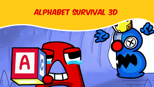 Alphabet Survival Monster 3D