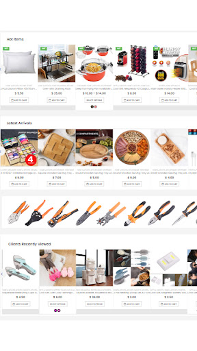 Tezkar Shop Screen 2