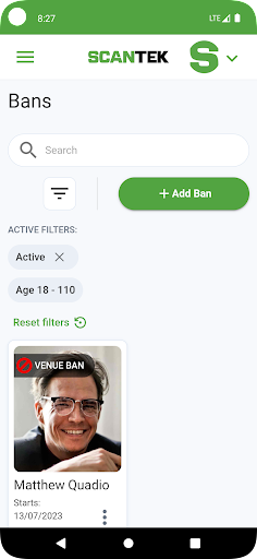 VE Manager Screen 3