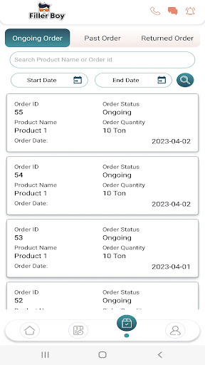 WeFill Screen 2