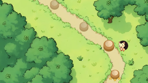 Android application Hedgehog And Mushrooms: Match3 screenshort