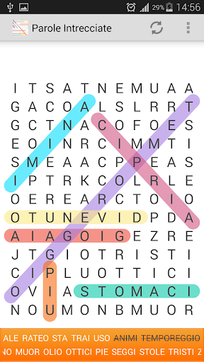 Sopa de Letras Screen 2