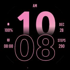 Active Blush Pink Watch Face