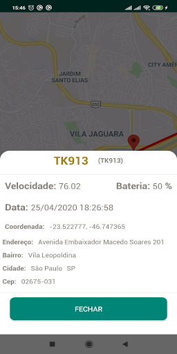 Android application Tracker 4G 2G P30 Coban TKSTAR screenshort
