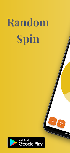 Android application Random Spin screenshort