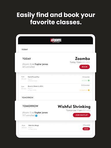 Screenshot of Axiom Fitness by VillaSport