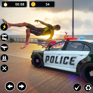 US Police Officer Car Chase 3D apk