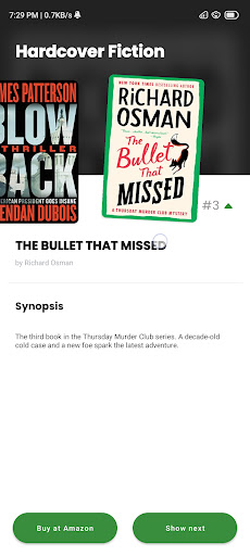 Current Bestsellers Screen 2