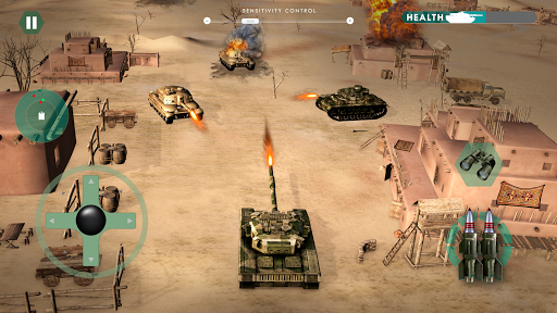 Télécharger guerre réservoir: Blitz Tank APK MOD (Astuce) screenshots 5