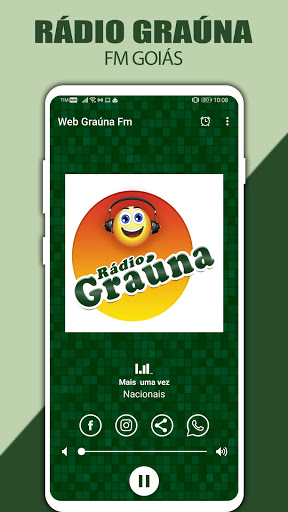 Android application Rádio Web Graúna Fm Goiás screenshort