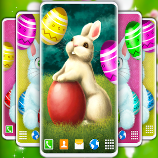 Easter Rabbit Live Wallpaper apk