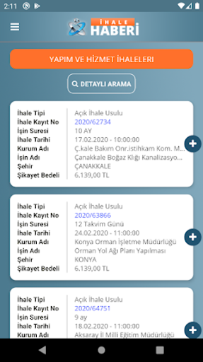 İhale Haberi Screen 3