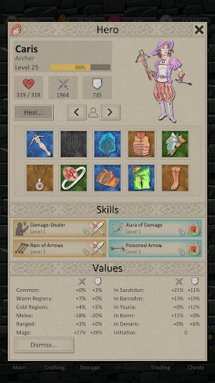 Heroes and Merchants RPG - Screenshot 3
