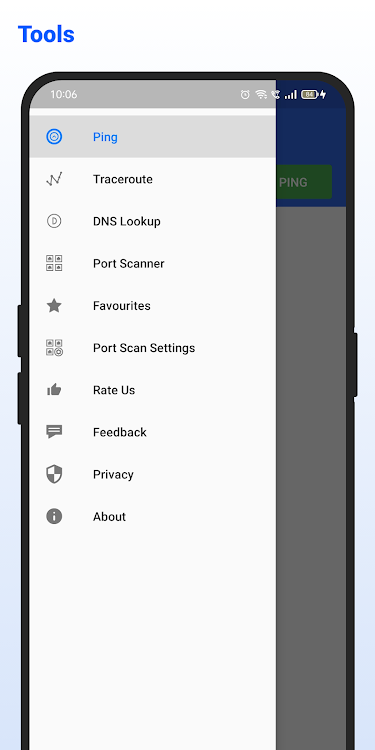 Ping Tool - DNS, Port Scanner - 2.1 - (Android)